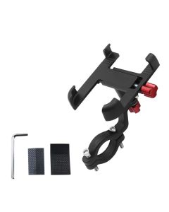 Bike / scooter aluminium holder for mobile phone FSBHD-106-3 black 
