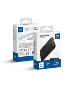 BLUE STAR powerbank 5000 mAh 2A W0539 black