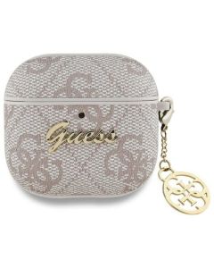 GUESS case for APPLE AirPods 4 GUA4G4GSMP ( PU 4G W / Charm) pink