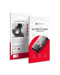 Forcell Ultra Clear Glass - for Samsung Galaxy S25 Ultra black