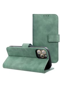 TENDER Book Case for XIAOMI Redmi Note 14 5G / 4G (GLOBAL - 163 25mm x 76 55mm x 8 16mm) green