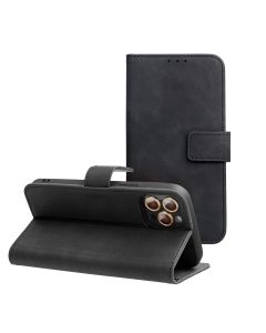TENDER Book Case for XIAOMI Redmi Note 14 5G / 4G (GLOBAL - 163 25mm x 76 55mm x 8 16mm) black