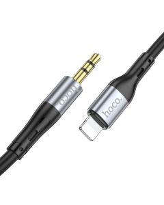 HOCO cable AUX Jack 3 5 mm to Lightning UPA22 1 m black