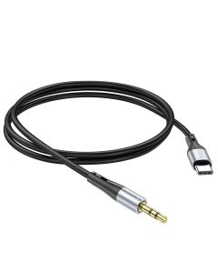 HOCO cable AUX Jack 3 5 mm to Type C UPA22 1 m black