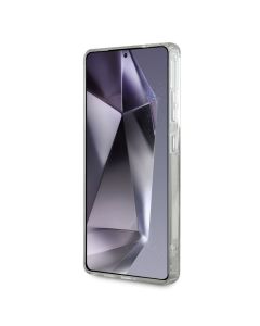 KARL LAGERFELD case for SAMSUNG S25 Ultra KLHMS25LHLSCHH (Magnetic IML Metal Choupette Head) white