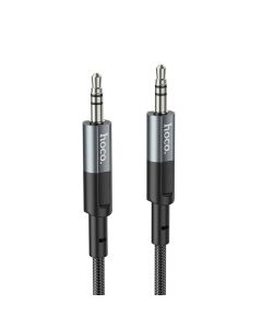 HOCO cable AUX Jack 3 5 mm (male) to Jack 3 5 mm (male) UPA23 1 m metal gray