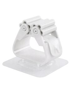 Wall-mounted broom mop holder self-adhesive RC-K-1153 white