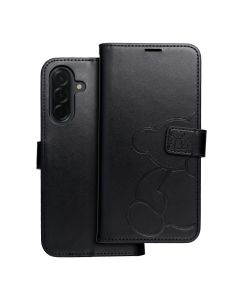 MEZZO Book case for SAMSUNG A36 5G teddy bear black