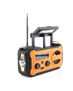 PRISTAR radio FM with flashlight 4000 mAh YX328 orange