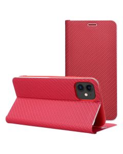 LUNA Book Carbon for IPHONE 16e (SE 4 2025) red