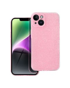 CLEAR CASE 2 mm BLINK for IPHONE 16e (SE 4 2025) pink