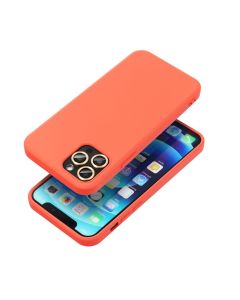 SILICONE case for IPHONE 16e (SE 4 2025) peach