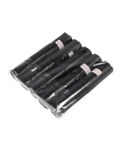Plastic bags for dog excrement 10 rolls black