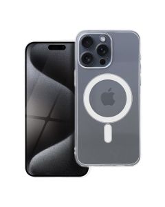 CLEAR Case 2 mm for IPHONE 15 Pro Max compatible with MagSafe (camera protection) transparent