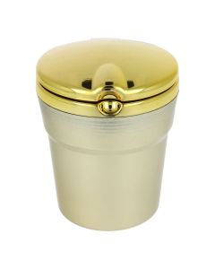 Car ashtray CHROM gold