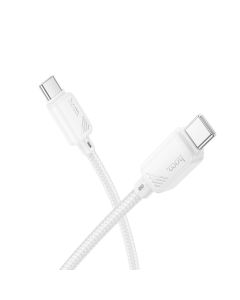 HOCO cable Type C to Type C 3A 60W X113 1 m white