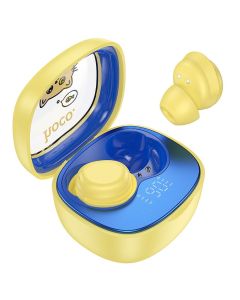 HOCO wireless earphones bluetooth TWS for kids EW111 yellow