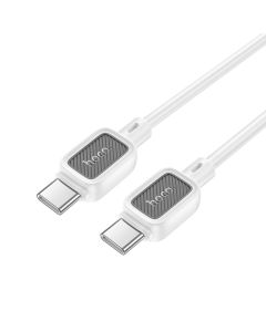 HOCO cable Type C to Type C 3A 60W X108 1 m white