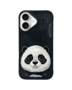 NIMMY case BIG EYED PET 2.0 Panda for IPHONE 16 black