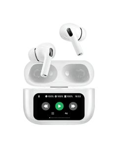 WiWU - TWS Earphones T22 with ANC function and touch screen - white