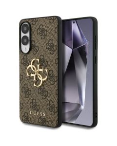 GUESS case for SAMSUNG S25 Edge GUHCS25E4GMGBR (4G PU Big Logo) brown
