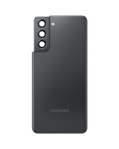 Battery Cover for Samsung Galaxy S21 5G G991, Phantom Gray, Pulled (Grade B)