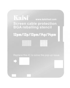 BGA Reballing Stencil Kaisi for Apple iPhone 11 - 14 Pro Max Series
