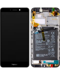 LCD Display Module for Honor 6x (2016), Black, Pulled (Grade A) 