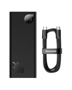 Powerbank Baseus Adaman, 20000mAh, 30W, QC + PD, Black PPAD030001 