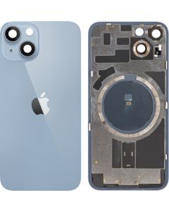 Battery Cover for Apple iPhone 14, Blue, Pulled (Grade A) 