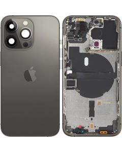 Battery Cover with Middle Frame for Apple iPhone 13 Pro, Graphite, Pulled (Grade A) 