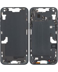 Middle Frame for Apple iPhone 14 Plus, Midnight, Pulled (Grade A) 