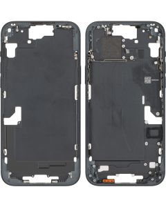 Middle Frame for Apple iPhone 15 Plus, Black, Pulled (Grade A) 