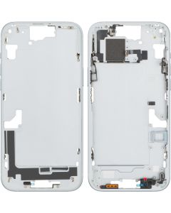 Middle Frame for Apple iPhone 15 Plus, Blue, Pulled (Grade A) 