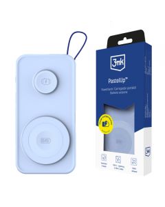 Powerbank 3MK PastelUp, 10000mAh, 22.5W, QC + PD + FQI, Blue 