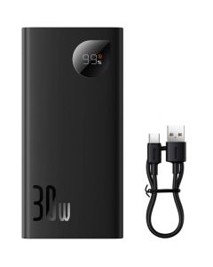Powerbank Baseus Adaman2, 10000mAh, 30W, QC + PD, Black PPAD040101 