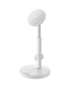 Magnetic Phone Holder Baseus MagPro for Apple iPhone, White B10564100211-00
