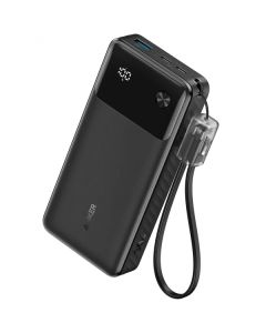 Powerbank Anker, 20000mAh, 30W, QC + PD, Black A1384G11