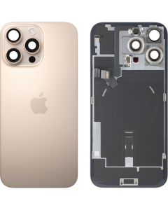 Battery Cover for Apple iPhone 16 Pro Max, Desert Titanium, Pulled (Grade A) 