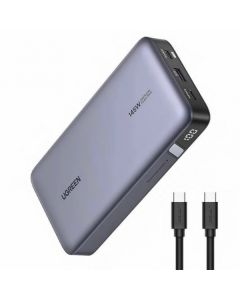 Powerbank UGREEN PB205, 25000mAh, 145W, QC + PD, Grey 