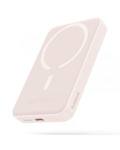 Powerbank Baseus Magnetic Mini, 10000mAh, 20W, PD + FQI, Pink P10059001413-00