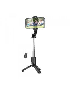 Bluetooth Selfie Stick And Tripod Stand Hoco K17, Universal, Black 