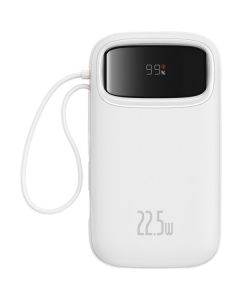 Powerbank Baseus Qpow2, 10000mAh, 22.5W, QC + PD, White 