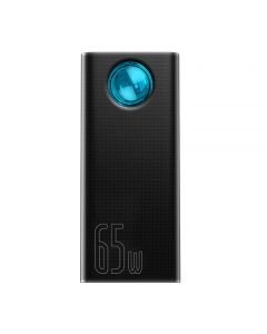 Powerbank Baseus Amblight Digital Display, 30000mAh, 65W, QC + PD, Black PPLG000101