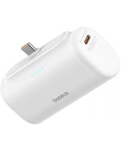 Powerbank Baseus Compact, 5000mAh, 20W, PD + FQI, White P10068306213-00