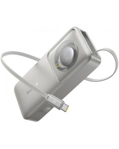 Powerbank Baseus OS Free2Pull, 10000mAh, 30W, QC + PD, Grey P10073701843-00