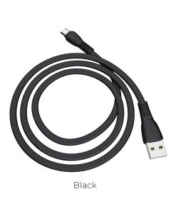 HOCO Noah charging data cable for Micro X40 1 metr black