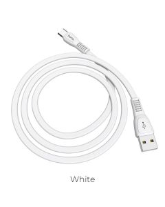 HOCO cable USB Noah charging data cable for Type C X40 1 metr white