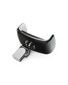 Car holder for smartphone to air vent black-white 360 SILK