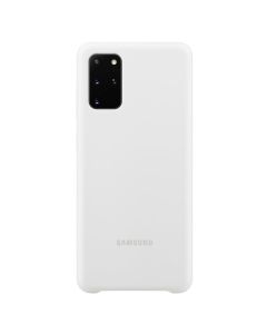 Original Silicone Cover EF-PG985TWEGEU Samsung Galaxy S20+ white